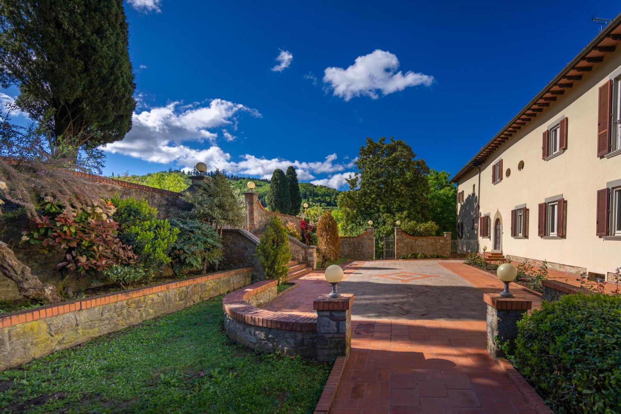 Villa D'Epoca Carniani Arezzo Exteriör bild