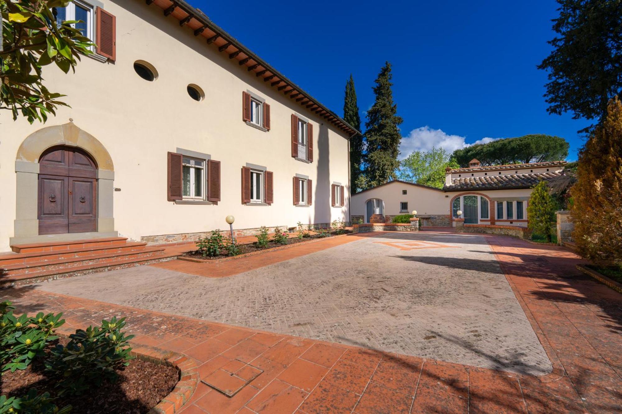 Villa D'Epoca Carniani Arezzo Exteriör bild
